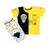 2 Pcs Suit for Boys Yellow