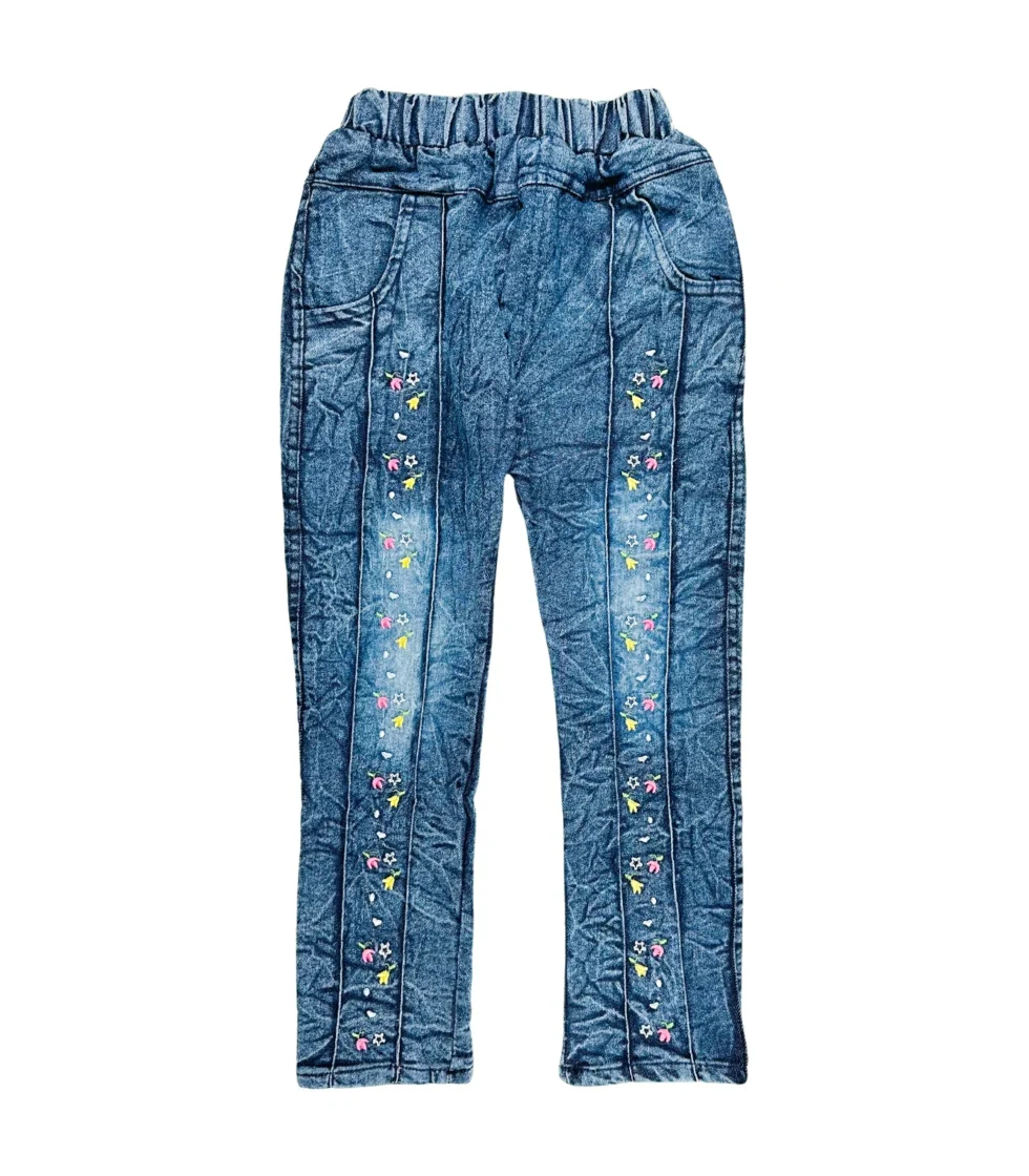 Stylish Top with Jeans for Girls Pink