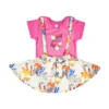 T-Shirt & Skirt Suit for Baby Girls Pink