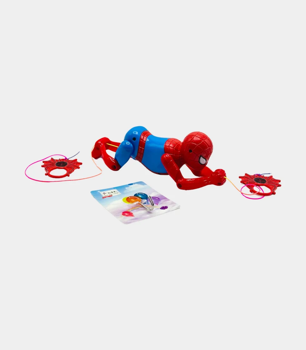Interactive Spiderman Climbing Rope Toy