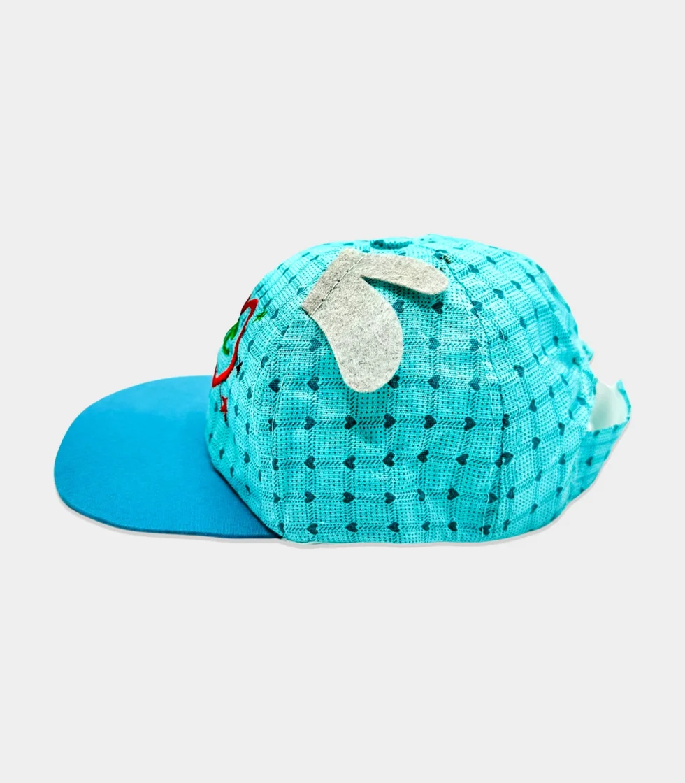 Love You Embroidered Cap For Kids