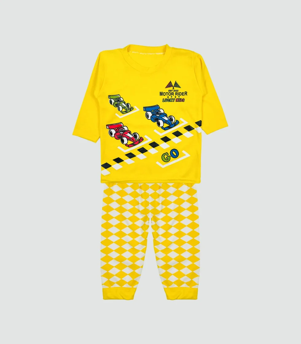 Printed 2 Pcs Suit for Boys